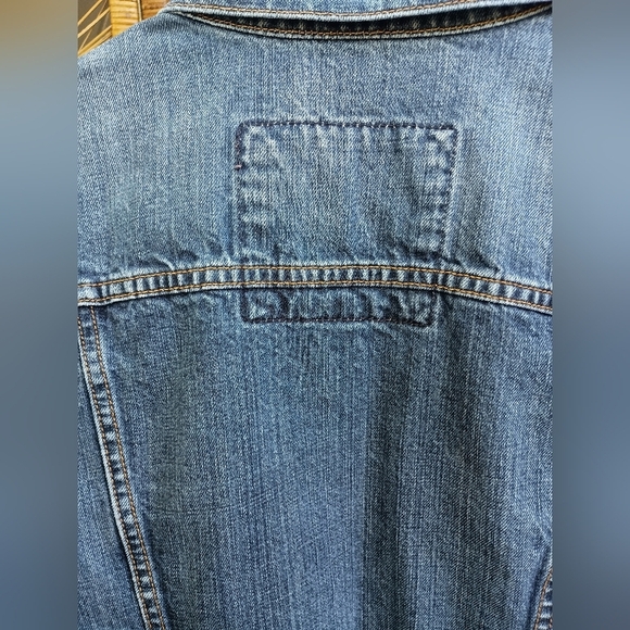 Vintage AriZona 100% Cotton Blue Denim Jacket_Small - Picture 9 of 12